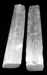 Selenite Rough Sticks - Stone of Cleansing & Neutralising - CRS001 freeshipping - The Hare and the Moon