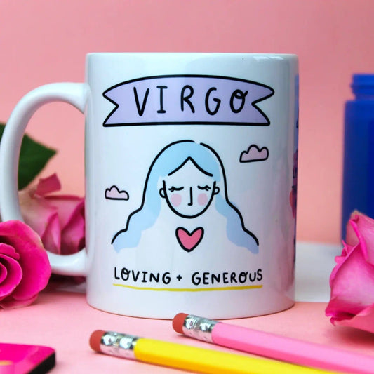 Grow Up Gaby Mugs VIRGO Mug | Zodiac Mug