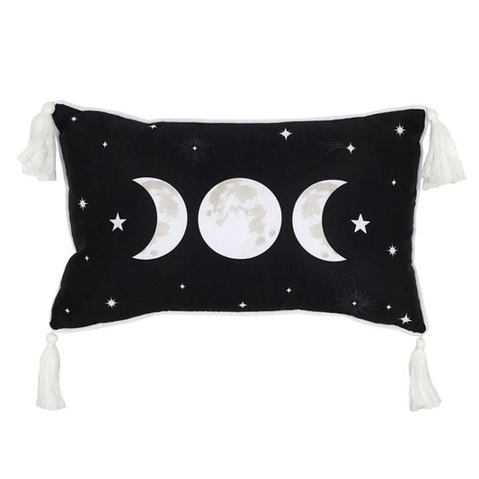 Jones Home & Gift Cushions RECTANGULAR TRIPLE MOON CUSHION