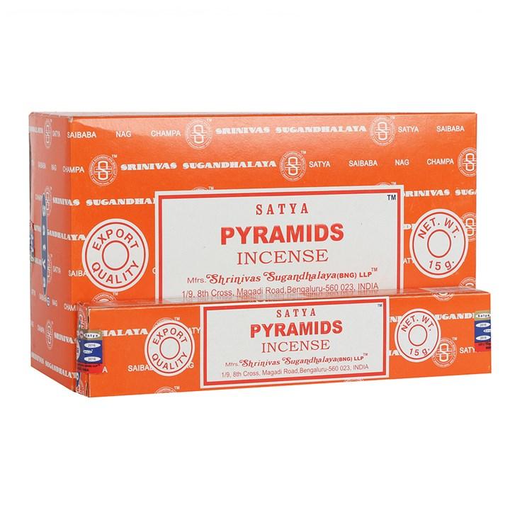 Jones Home & Gift Incense PYRAMIDS INCENSE STICKS BY SATYA