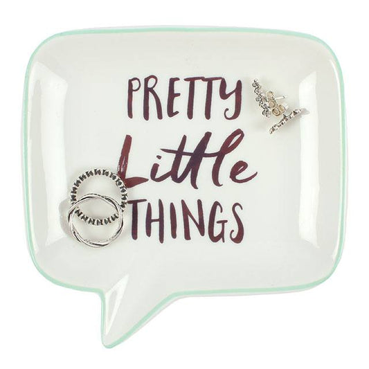 Jones Home & Gift Jewellery Storage PRETTY LITTLE THINGS JEWELLERY DISH