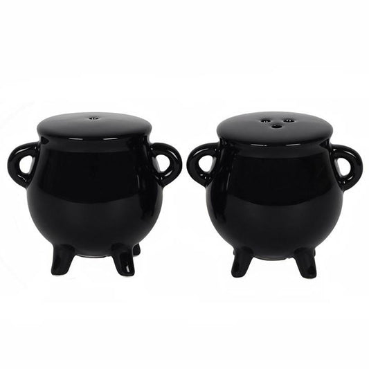 Jones Home & Gift Salt and Pepper Sets CAULDRON CRUET SET