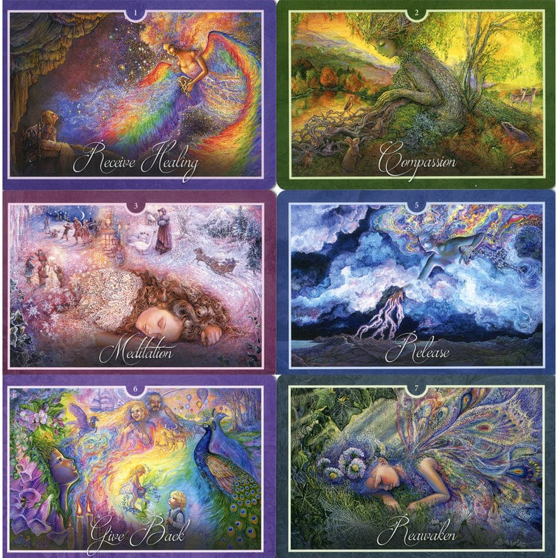 Jones Home & Gift TAROT AND ORACLE CARDS Whispers of Healing Oracle Cards - Angela Hartfield