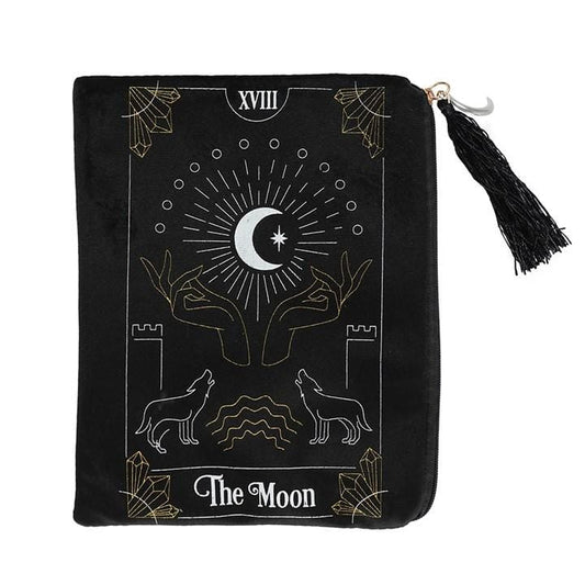 Jones Home & Gift Toiletry Bags THE MOON ZIPPERED BAG