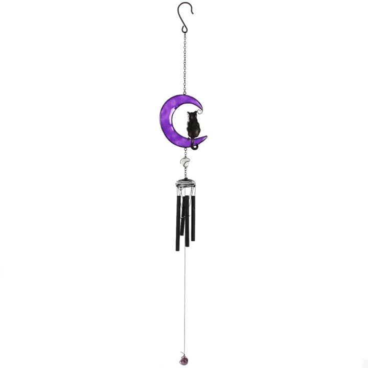 Jones Home & Gift Windchimes BLACK CAT WINDCHIME