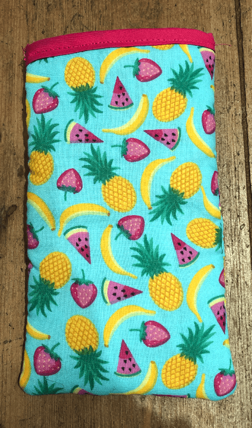 Miss Pretty London Phone Socks Tropical Print Mobile Phone Sock Pouch