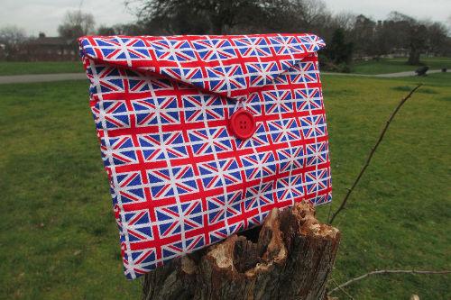 Miss Pretty London Tablet Cases Union Flag Print Apple iPad Case