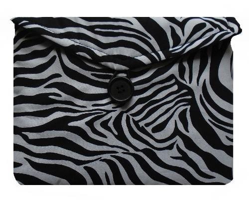 Miss Pretty London Tablet Cases Zebra Print Tablet Bag