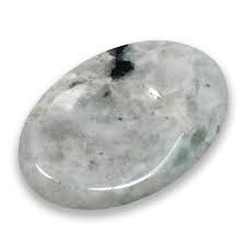 Miss Pretty London UK Limited Crystals Rainbow Moonstone Palm Stone - The Stone of Feminine Energy - PS6