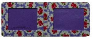 Miss Pretty London Wallets & Purses Purple Roses Print Card Wallet