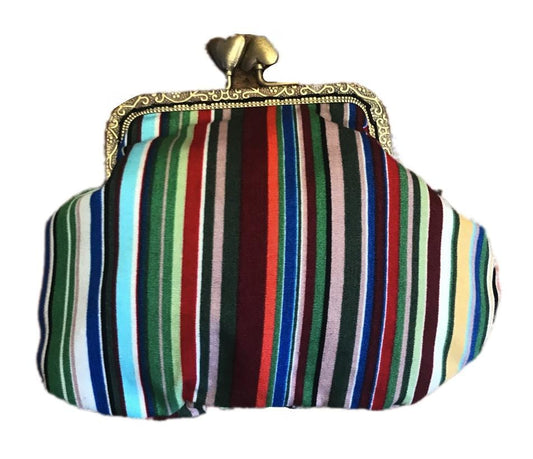 Miss Pretty London Wallets & Purses Striped Print Coin Purse