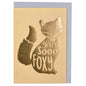 Raspberry Blossom Cards You're sooo foxy Greeting Card - SAC028