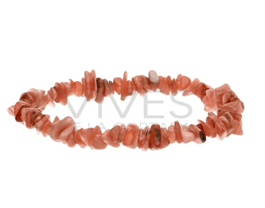 The Hare and The Moon Bracelets Rhodochrosite Chip Bracelet- CB49