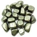 The Hare and The Moon Crystals Pyrite Tumble Stone - Low Grade - Stone of Power, Luck and Protection