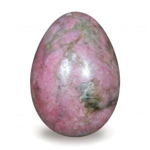 The Hare And The Moon Crystals Rhodonite Egg - Stone of Love & Discovery - EG29