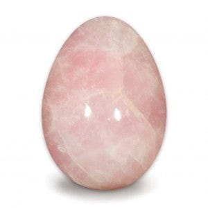 The Hare and The Moon Crystals Rose Quartz Egg Stone  - Stone of Love and the Heart  - EG999