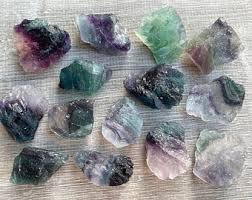 The Hare and The Moon Crystals Rough Fluorite Stone - Stone of Coordination