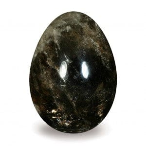 The Hare and The Moon Crystals Smokey Quartz Egg - The Stone of Invisibility - EG13