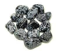 The Hare and The Moon Crystals Snowflake Obsidian Tumble Stone - Stone of Acknowledgement - TS878