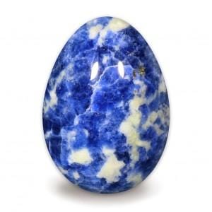 The Hare and The Moon Crystals Sodalite Egg - Stone of Perception and Awareness - EG19